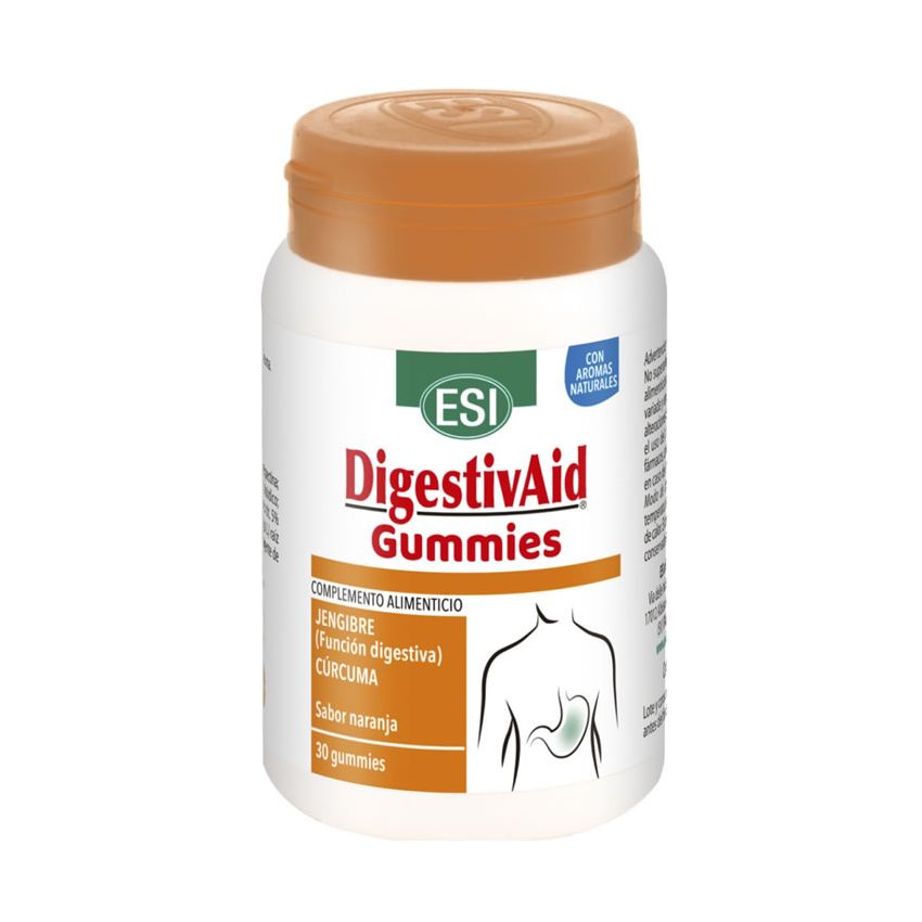 Digestivaid Gummies 30 Esi – Gingembre Avec Curcuma