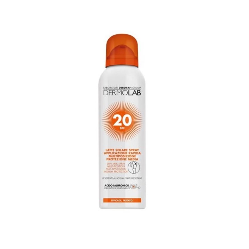 Dermolab Lait Solaire Spray Spf20 150 Ml