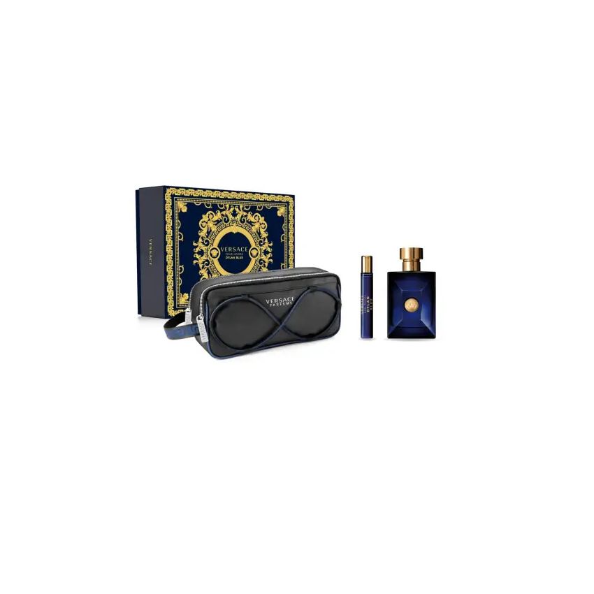 Versace Dylan Blue Eau De Toilette Vaporisateur 100Ml Coffret 3 Produits
