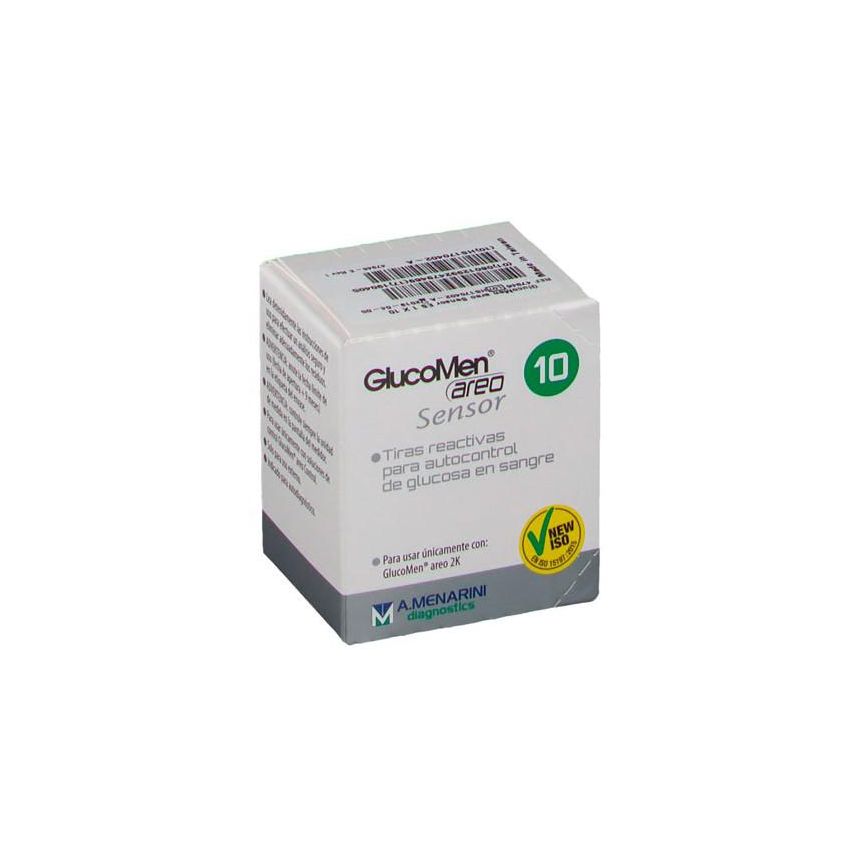 Menarini Glucomen Areo Sensor Glucosa 10 Tiras