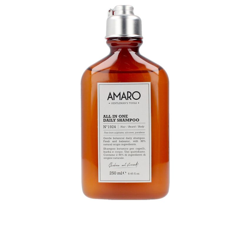 Amaro All In One Daily Shampoo Nº1924 Hair/Beard/Body - 250 Ml