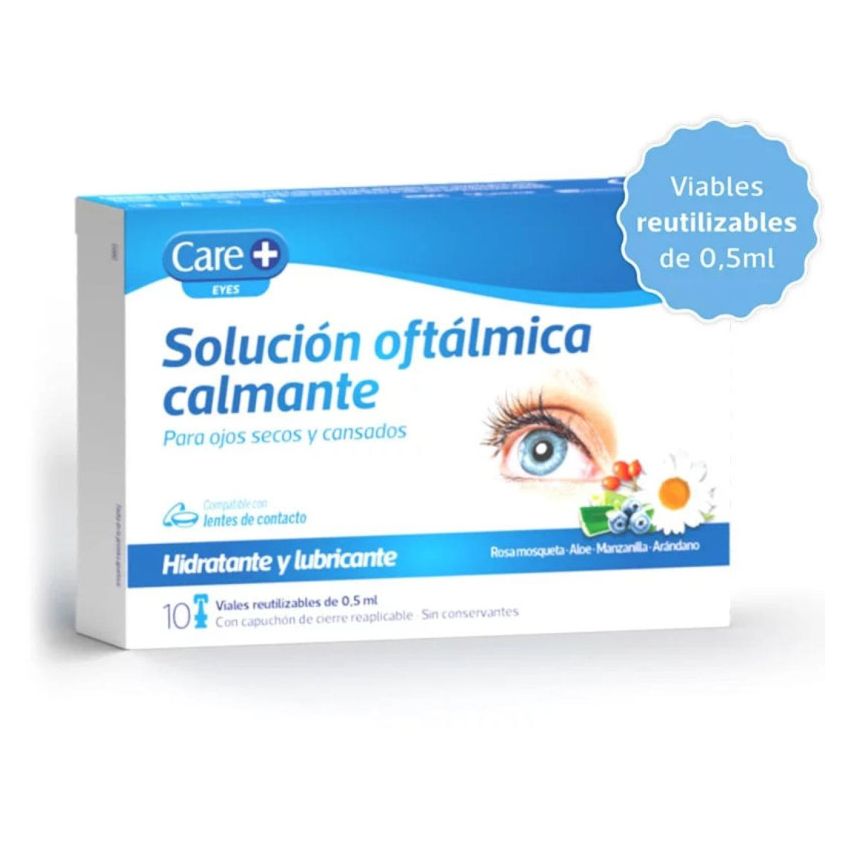 Care+ Solution Apaisante Œil Irrité 10U