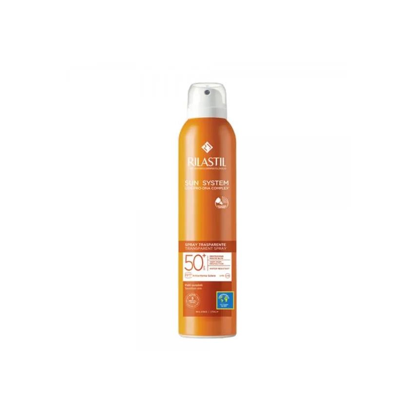 Spray Solaire Toucher Sec Rilastil Sun System Spf50 200Ml