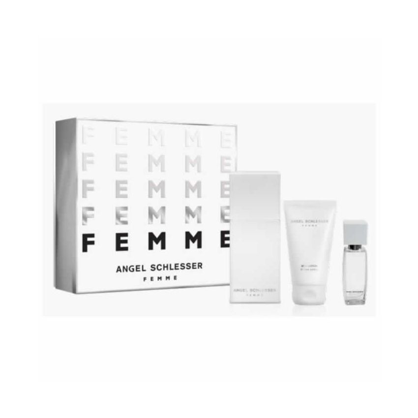 Angel Schlesser Femme Eau De Toilette Vaporisateur 100Ml Coffret 3 Produits