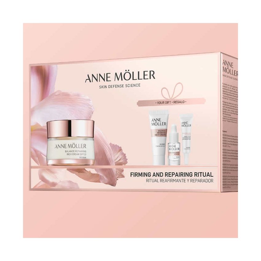 Anne Möller Rosage Day Rich Cream 50Ml Coffret 4 Produits