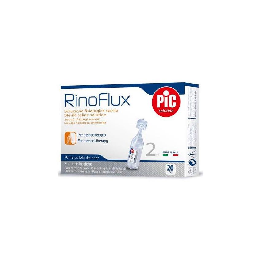 Pic Solucion Rinoflux Solución Fisiológica Monodosis 20X 2Ml