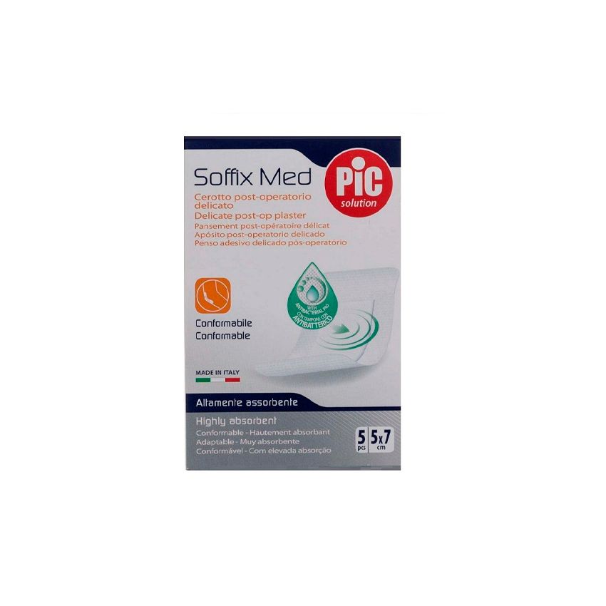 Pic Pansement Postopératoire Délicat 5X7Cm 5U