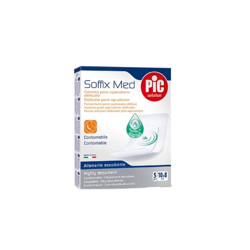 Pic Soffix Med Pansement Stérile 10X8Cm 5U