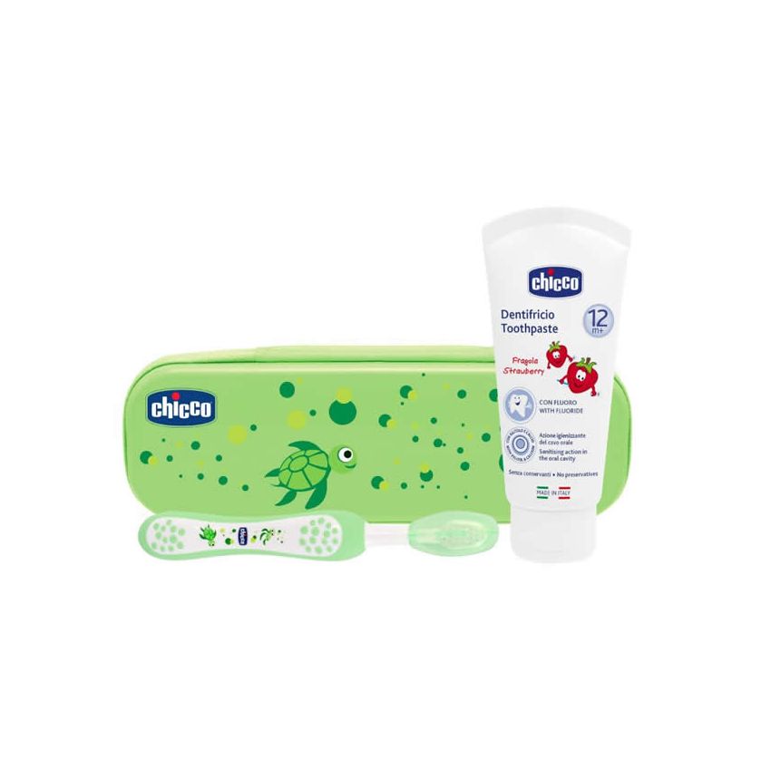Chicco Oral Vert 12M+ Coffret 2 Produits