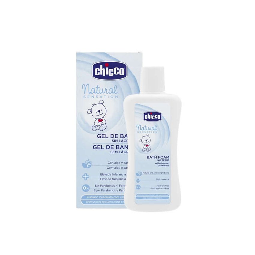 Chicco Natural Sensation Bath Foam 200Ml