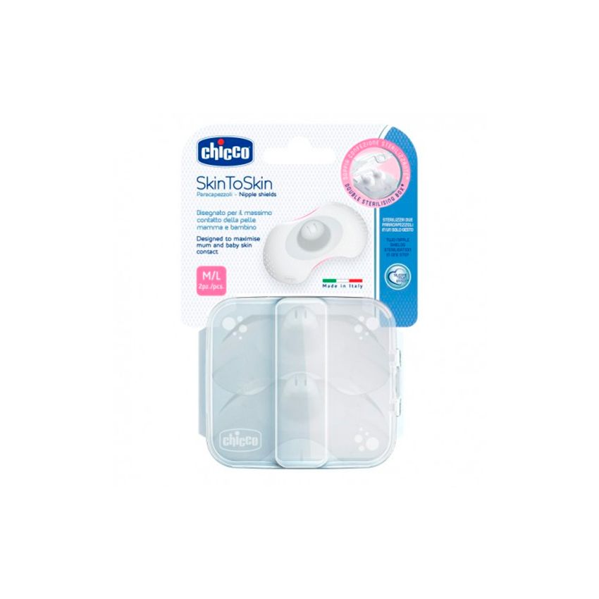 Chicco Protecteur De Mamelon En Silicone M-L 2U