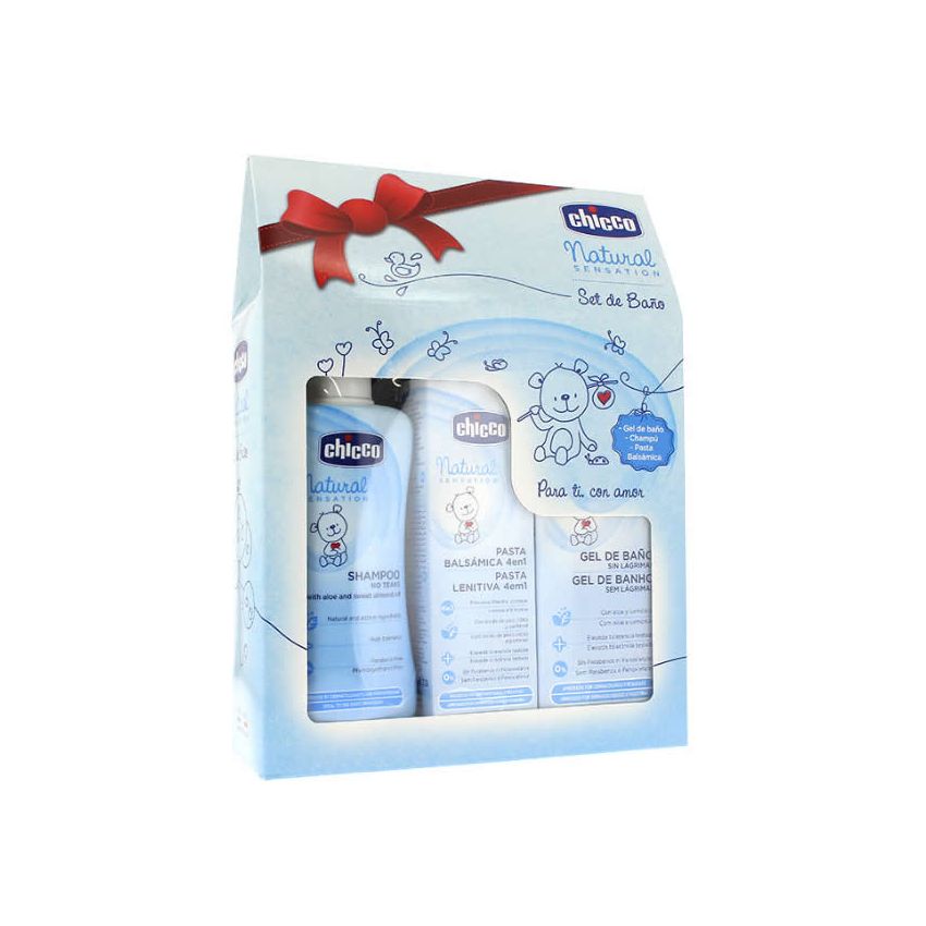 Chicco Natural Sensation Bain Coffret 3 Produits