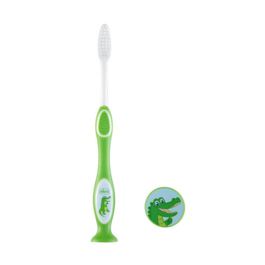 Chicco Milk Toothbrush Green 3-6 Years