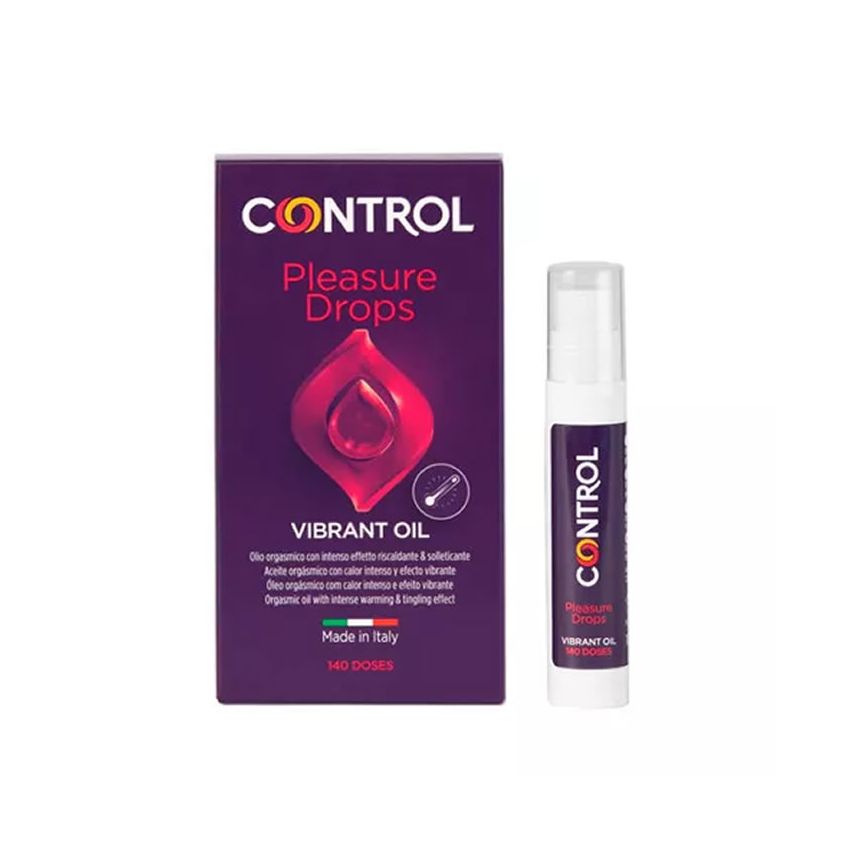 Control Pleasure Drops Vibrant Oil 10Ml