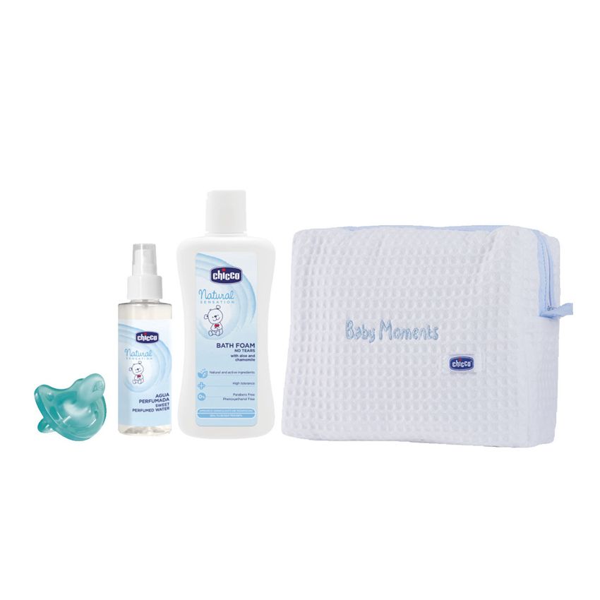 Chicco Toilet Bag Pique Blue Set 3 Pieces