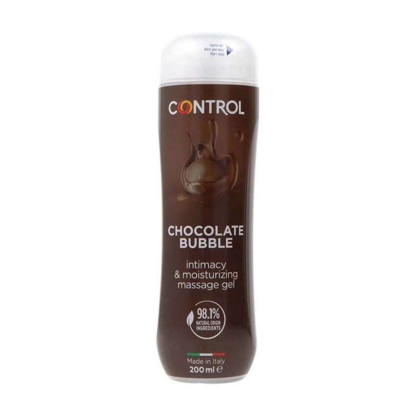 Control Chocolate Bubble Gel Massage 200Ml