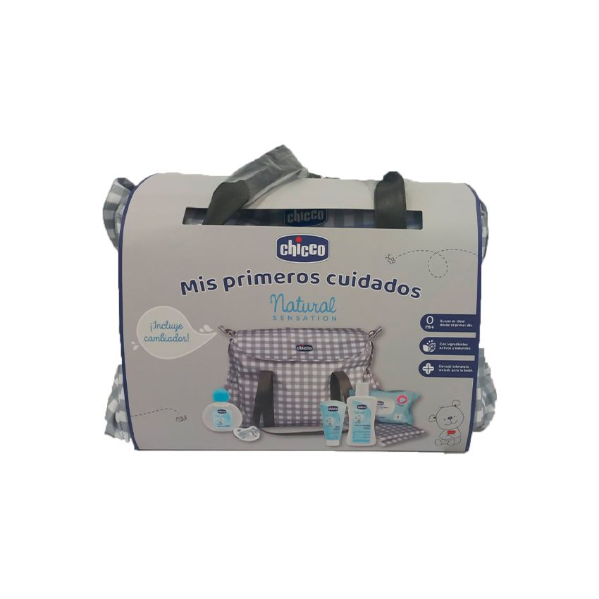 Chicco My First Care Bag Gris Set 6 Pieces