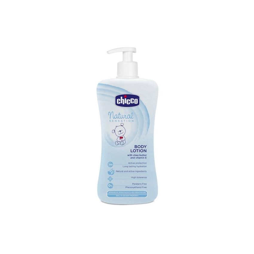 Chicco Natural Sensation Lotion Corporelle Pour Bébé 500Ml