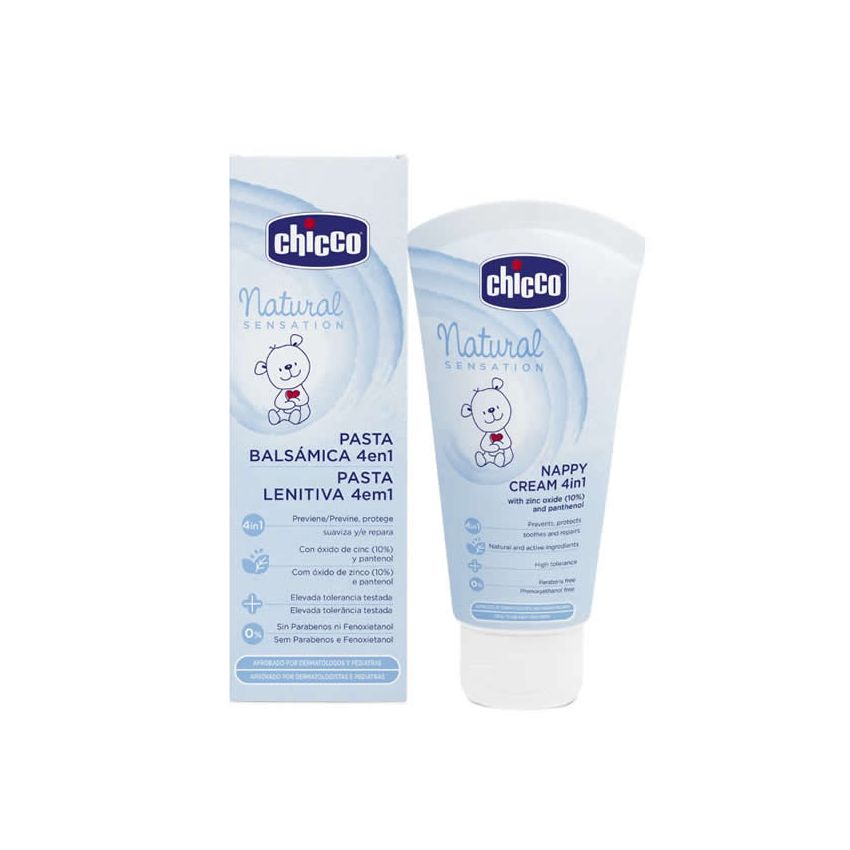 Chicco Natural Sensation Nappy Cream 4En1 100Ml