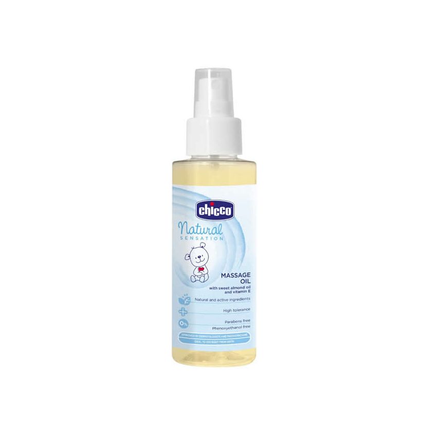 Chicco Natural Sensation Massage Oil 100Ml