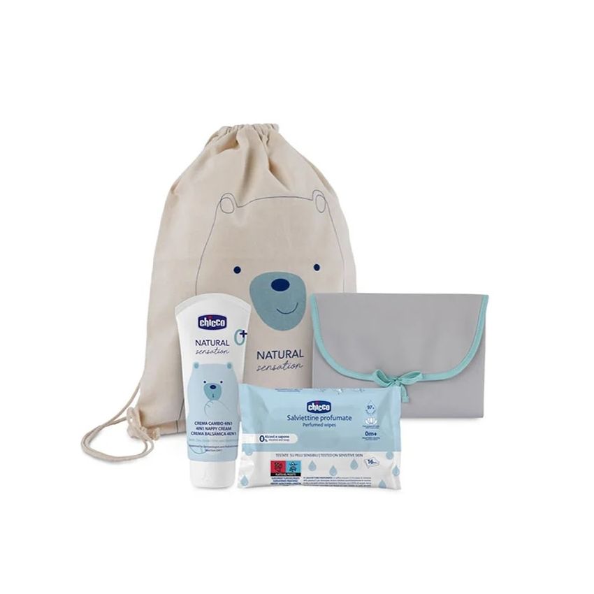 Ensemble De Change Chicco Natural Sensation 4 Pièces