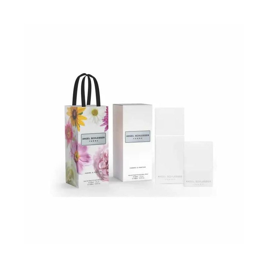 Angel Schlesser Femme A Porter Eau De Toilette Vaporisateur 100Ml Coffret 2 Produits