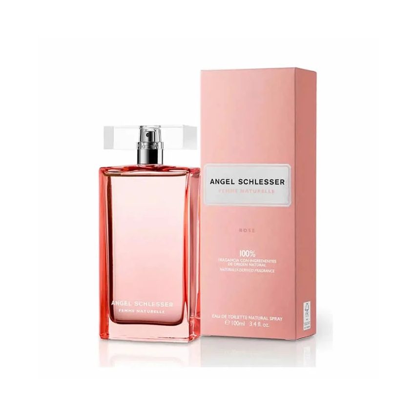 Angel Schlesser Femme Naturelle Rose Eau De Toilette Spray 100Ml