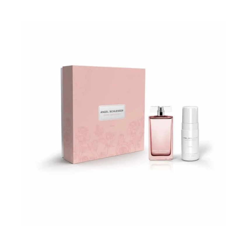 Angel Schlesser Femme Naturelle Rose Eau De Toilette Vaporisateur 100Ml Coffret 2 Produits