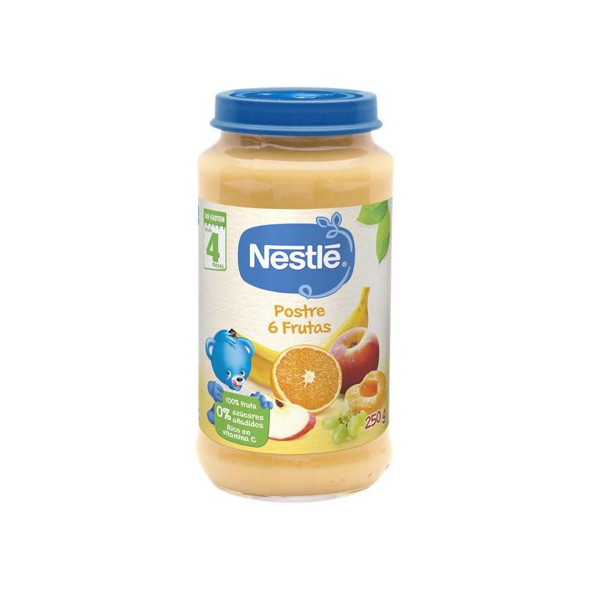 Nestle 2X Nestlé Postre De 6 Frutas 250G