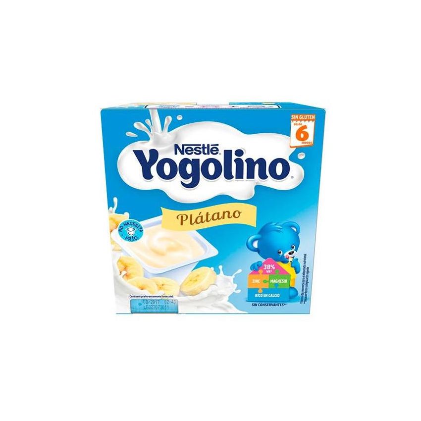 Nestle Dessert Au Lait De Banane Nestlé 4Uds