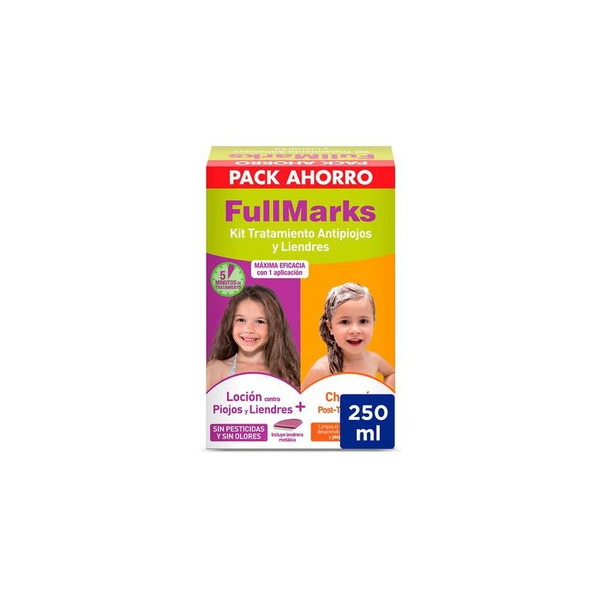 Fullmarks Kit Lotion Anti-Poux 100Ml Shampooing 150Ml