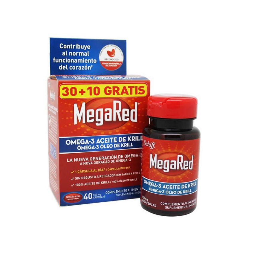 Megared Omega 3 Krill Oil 40 Capsules