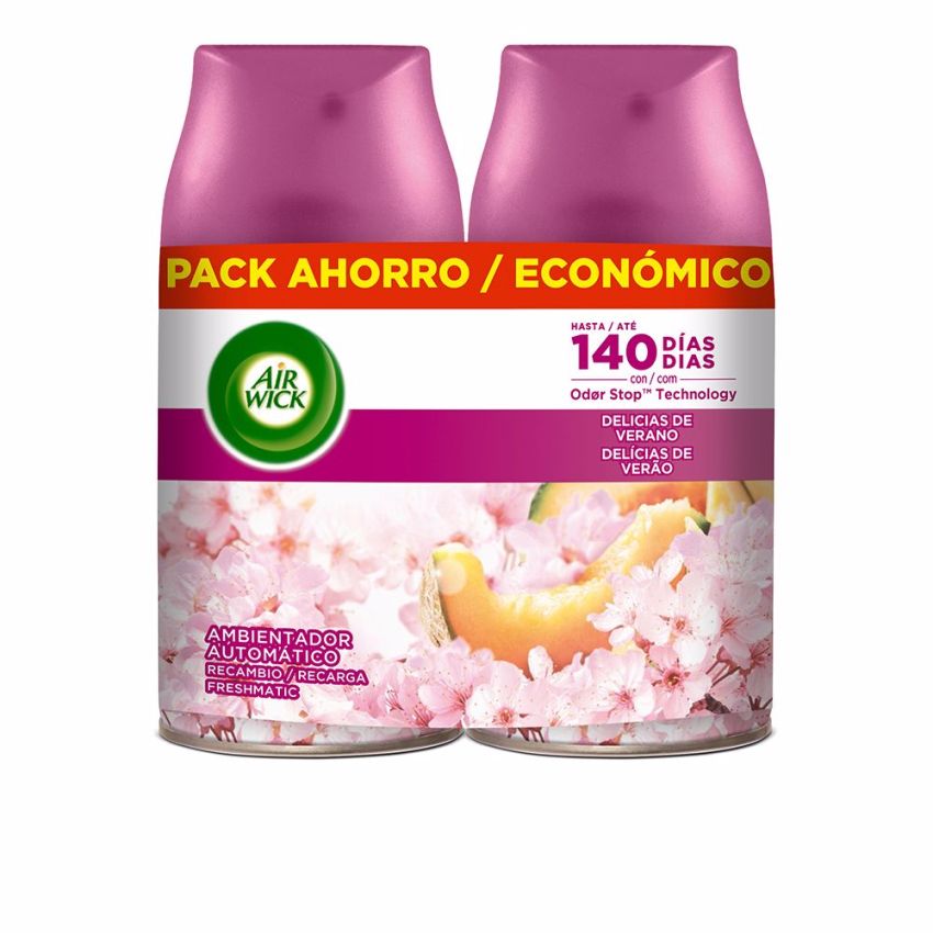 Désodorisant Double Recharge Freshmatic #Delicias - 2 X 250 Ml