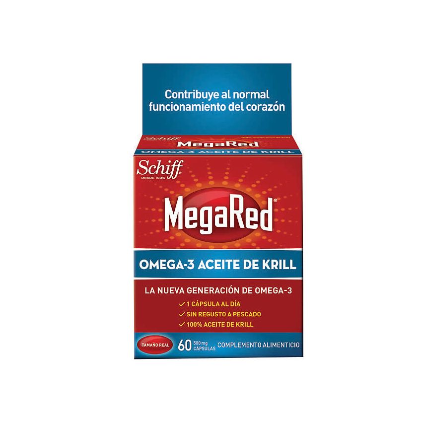 Megared Omega 3 Krill Oil 60 Capsules