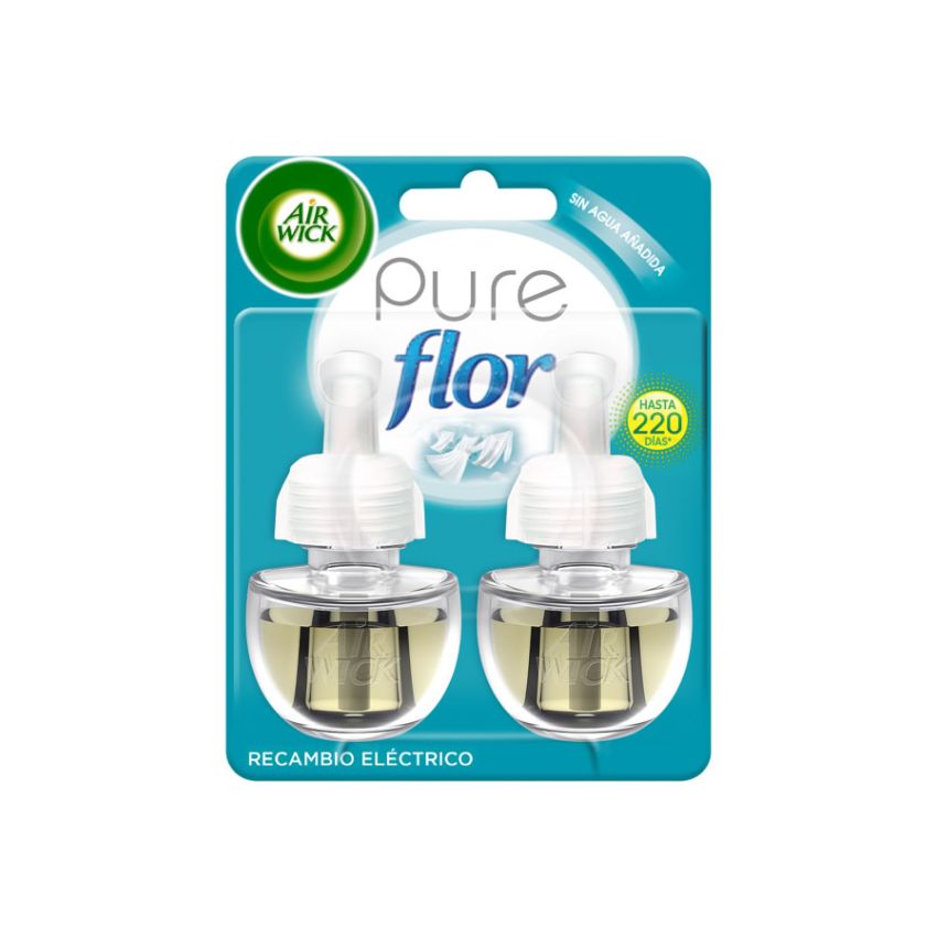 Air-Wick Pure Flor Electric Air Freshener Refill 2 Units