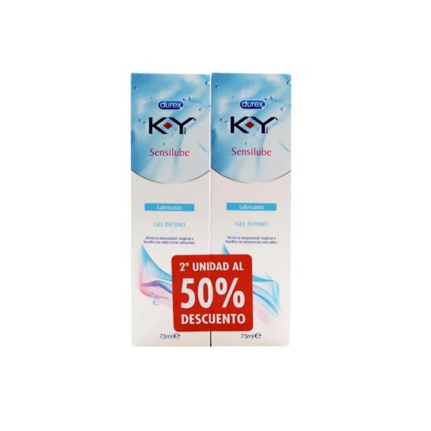 Durex Sensilube Ky Lubrifiant Intime 2X75Ml