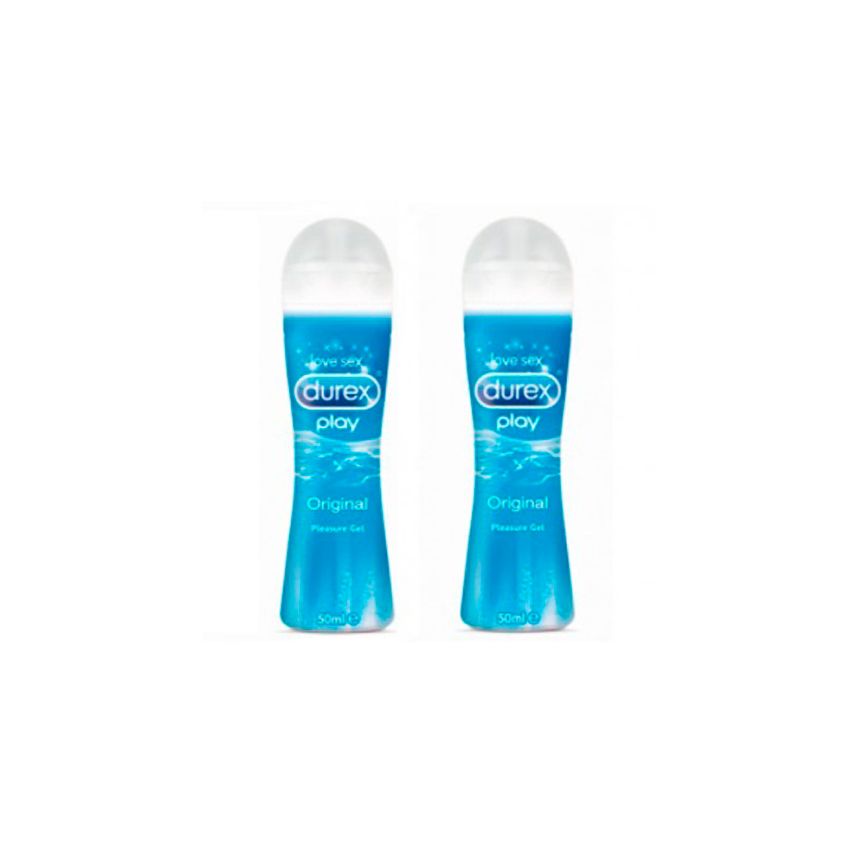 Durex Duplo Play Natural Lubricant 2X50Ml