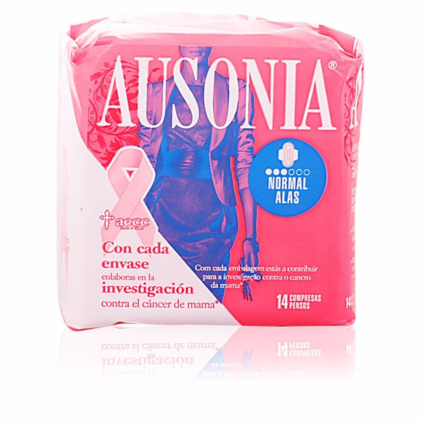 Ausonia Compresas Normal Alas - 14 U