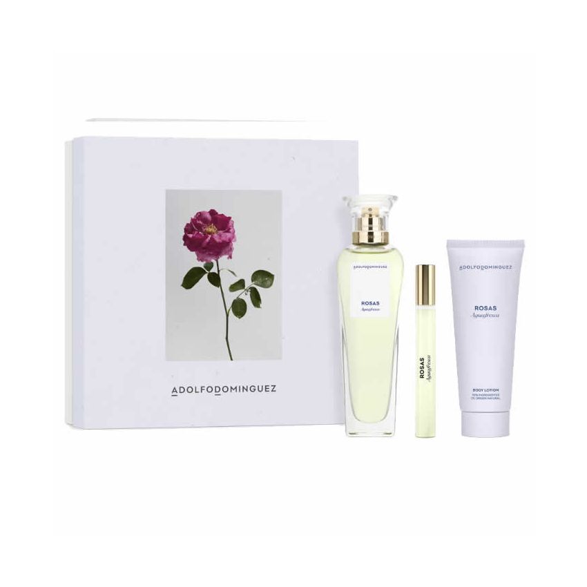 Ad Agua Fresca De Rosas Eau De Toilette Vaporisateur 120Ml Coffret 3 Produits