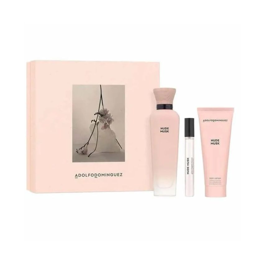 Ad Nude Musk Eau De Parfum Vaporisateur 120Ml Coffret 3 Produits