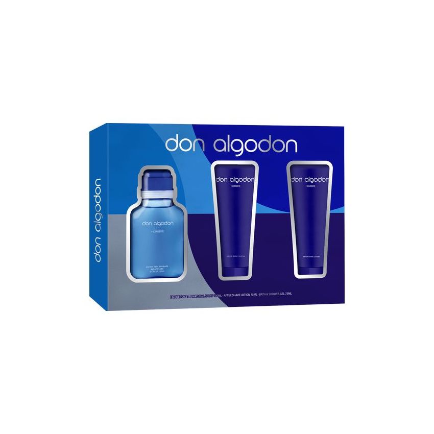 Don Algodón Est D Algodon Hombre 100 Masaje 75 Gel Ducha 75Ml