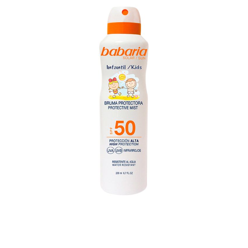 Babaria Brume Protectrice Pour Enfants Spf50 200Ml