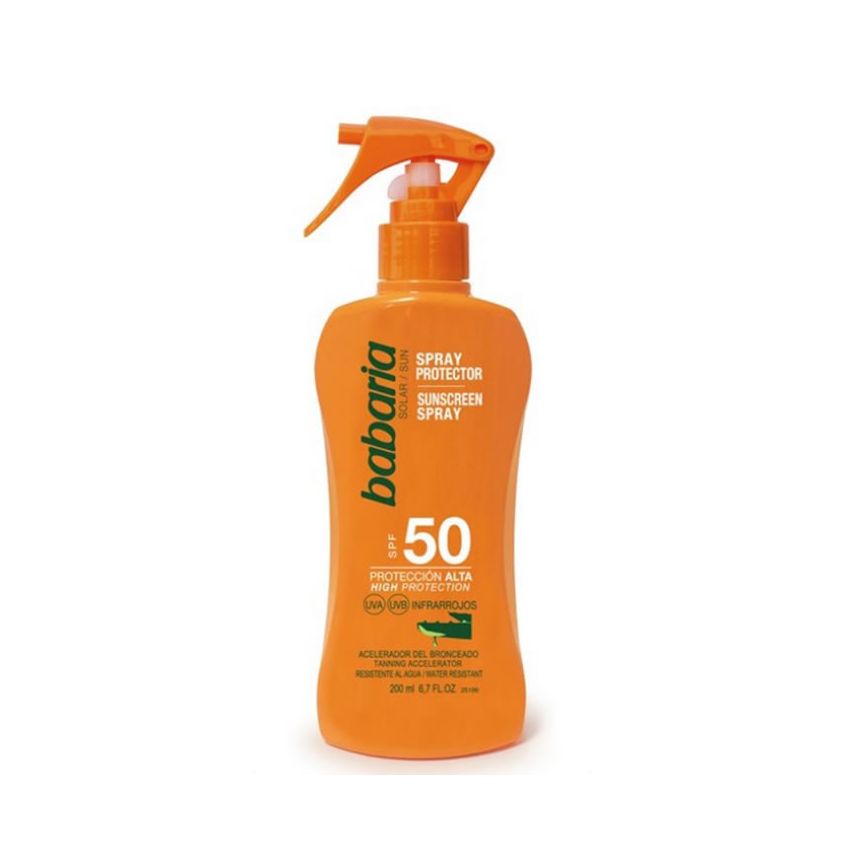 Babaria Sunscreen Lotion With Aloe Vera Spf50 200Ml