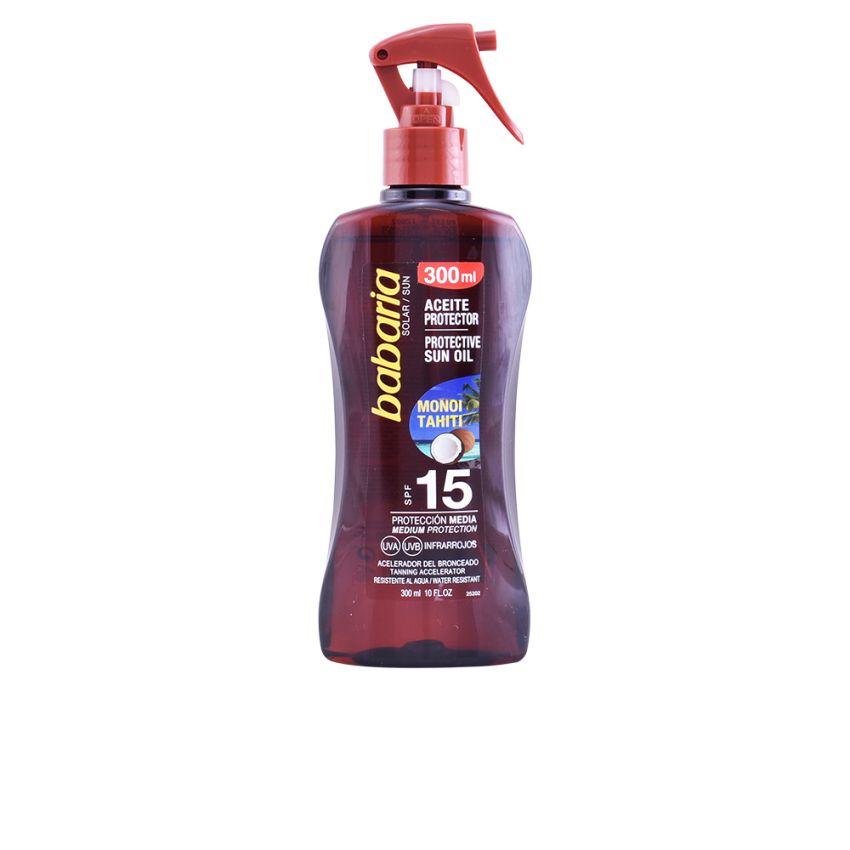 Solar Aceite Protector Monoi Tahiti Spf15 Spray - 300 Ml
