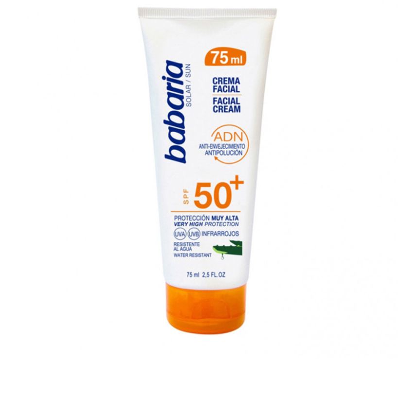 Solar Adn Crema Facial Aloe Vera Spf50 - 75 Ml