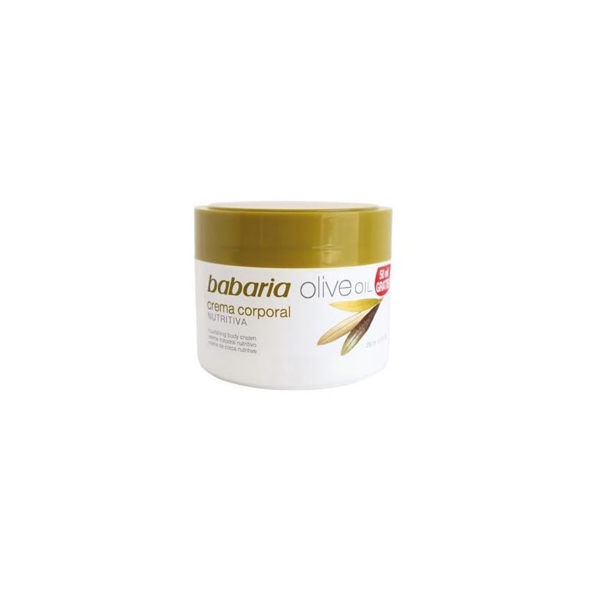 Babaria Crème Corporelle Hydratante Huile D Olive 250Ml