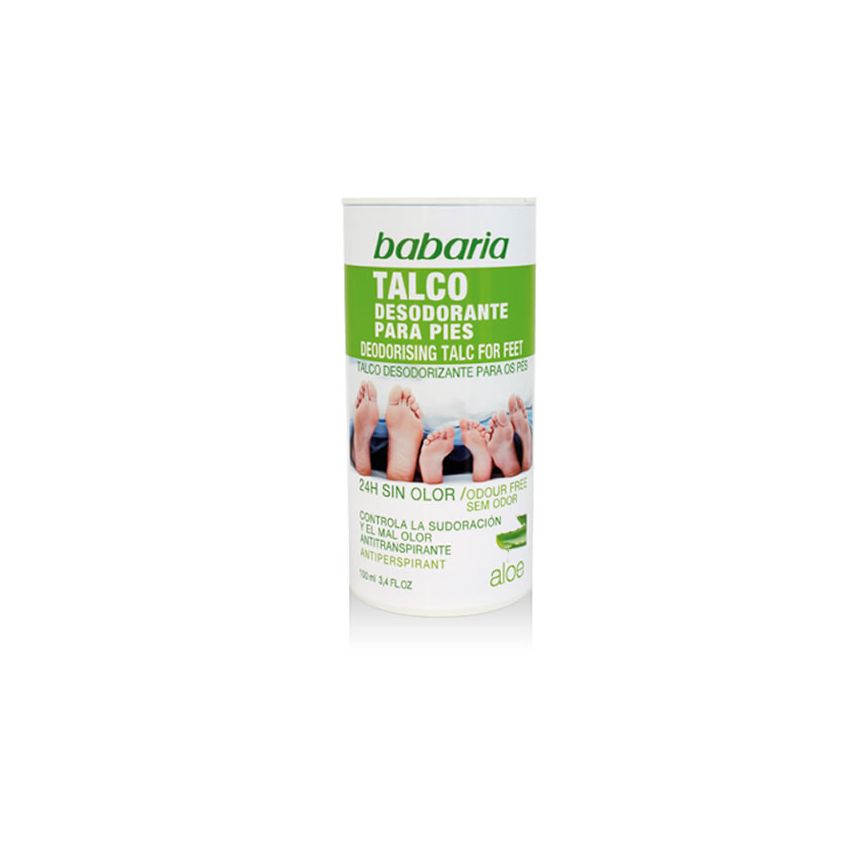 Babaria Deodorising Tal For Feet 100G