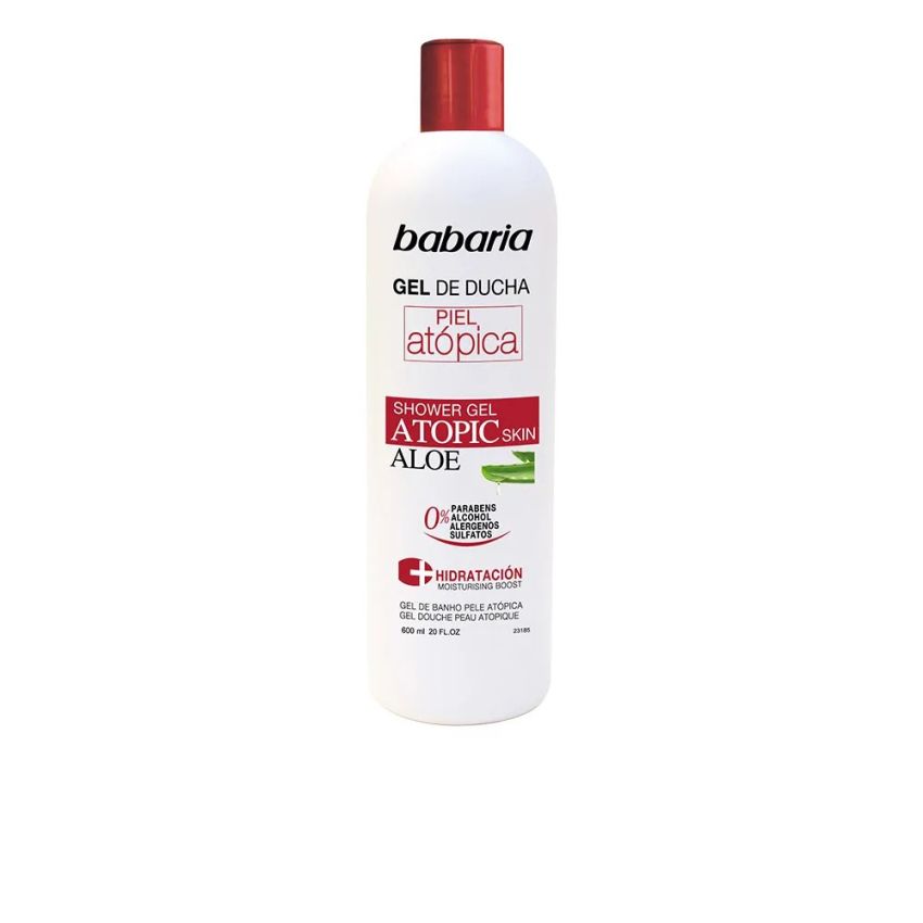 Babaria Aloe Vera Atopiques Gel Douche 0% 600Ml
