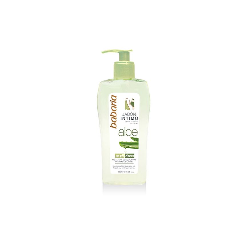 Distributeur De Savon Intime Au Ph Neutre Aloe Vera - 300 Ml