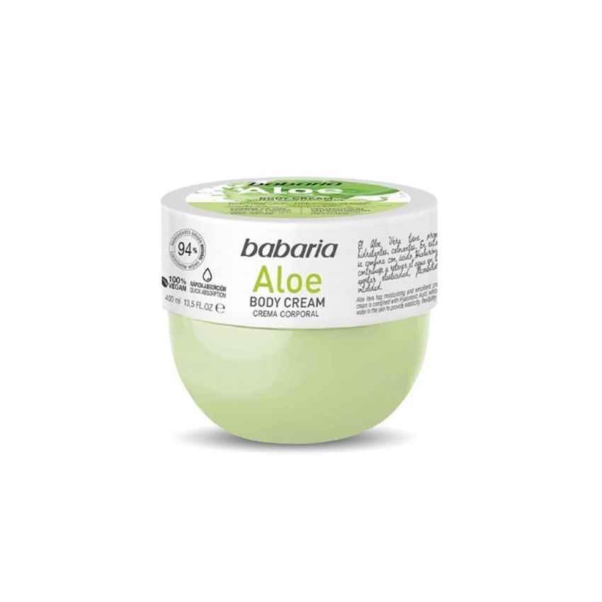 Babaria Aloe Crème Pour Le Corps 400Ml